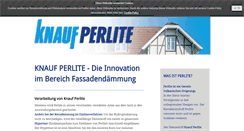 Desktop Screenshot of knauf-perlite.info